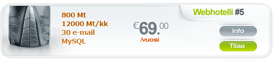 Webhotelli #5